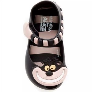 Mini Melissa Ultragirl Alice in Wonderland Jelly Sandals Shoe Toddler Sz 6-7